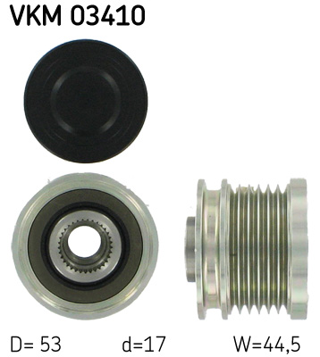 SKF Generátor szabadonfutó VKM03410_SKF